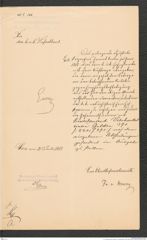 k.k. naturhistorisches Hofmuseum, Intendanzakten 1885-1896 (Hauer), Aktenzahl Z.366/1893, Seite 3